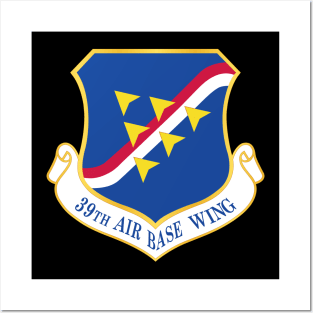 39th Airbase Wing wo Txt Posters and Art